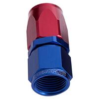 Aeroflow - AF101-06 | 100 / 150 Series TaperStyle One Piece Full FlowSwivel Straight Hose End-6ANBlue/Red Finish. Suit100 & 450 Series Hose