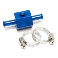 Aeroflow - AF138-05 | Inline 5/16" BarbAdapter with 1/8" PortBlue Finish