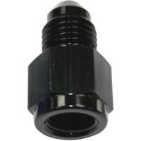 Aeroflow - AF370-04BLK | Straight Female NPT toMale AN Adapter 1/8" to-4ANBlack Finish