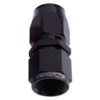 Aeroflow - AF501-06BLK | 500 / 550 SeriesCutter Style One Piece FullFlow Swivel Straight Hose End-6ANBlack Finish. Suits 100& 450 Series Hose