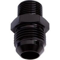 Aeroflow - AF735-06BLK | Metric to Male FlareAdapter M20 x 1.5mm to -6ANBlack Finish