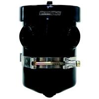 Aeroflow - AF77-1019BLK | Dry Sump / BreatherTank - Black2 x -12and 1 x -6 ORB Ports.4.5" (115mm) Width x6.5" (165mm) Height