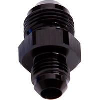 Aeroflow - AF815-08-06BLK | Male Flare Reducer -8AN to-6ANBlack Finish
