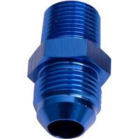 Aeroflow - AF816-03 | NPT to Straight Male FlareAdapter 1/8" to -3ANBlue Finish