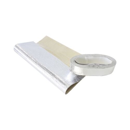 Aeroflow - AF91-4001 | HEAT BARRIER 12" X 12" SHEET SILVER FINISH 