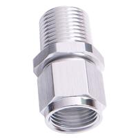 Aeroflow - AF916-08-08S | Male NPT to Female ANStraight Fitting 1/2" to-8ANSilver Finish