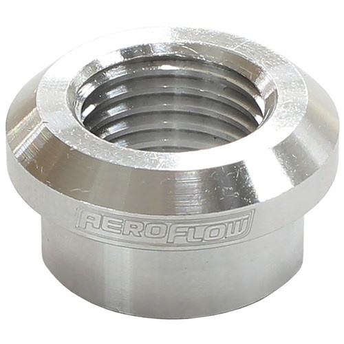 Aeroflow - AF996-M16D | Aluminium Weld-On Female Metric Fitting M16 x 1.5