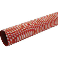 Allstar - 42152 | 3" Double Ply Silicon Coated Woven Fiberglass Brake Duct Hose - 500 Degree Rated - 10 Ft.