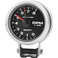 Autometer - 3780 | Auto Meter 8,000 RPM Sport-Comp Tachometer - 3-3/4"