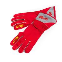 DRW FIA Race Gloves Red
