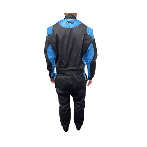 DRW SFI SINGLE LAYER SUIT BLUE / BLACK