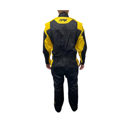 DRW SFI SINGLE LAYER SUIT YELLOW / BLACK