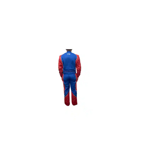 Dominator Race Wear - Blue, Red & White 2 Layer SFI 3.2A/5 Race Suit