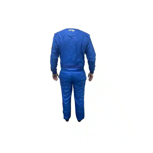 Dominator Race Wear - Blue-White 2 Layer SFI 3.2A/5 Race Suit [MED]
