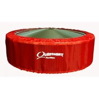 Outerwears - 10-1002-03 | Air Filter Pre-Filter Assembly - 14" x 4" Element - Red
