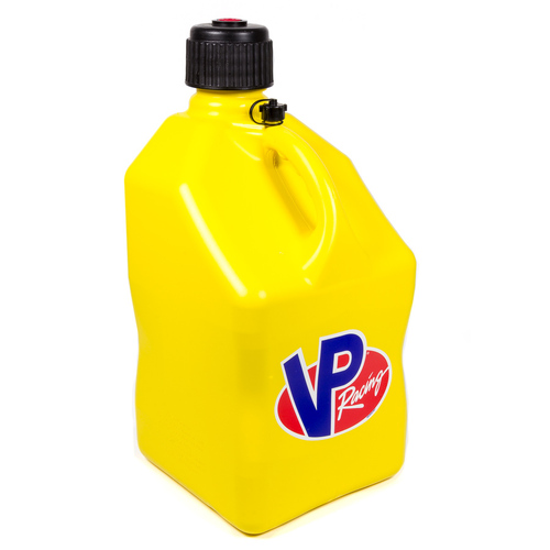 VP Fuels - 3552 | VP Racing Fuels Square 5 Gallon Motorsports Container - Yellow