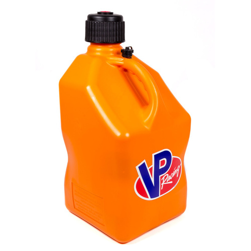 VP Fuels - 3572 | VP Racing Fuels Square 5 Gallon Motorsports Container - Orange