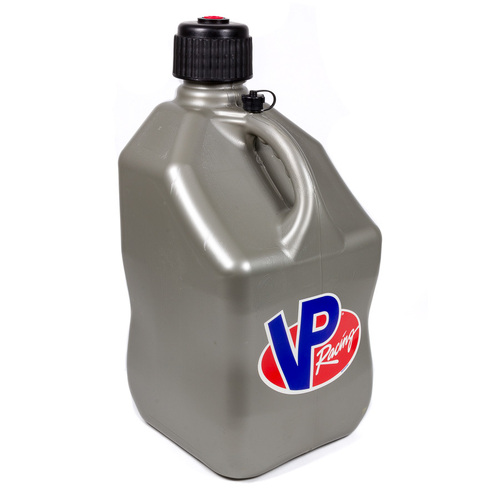 VP Fuels - 3602 | VP Racing Fuels Square 5 Gallon Motorsports Container - Silver
