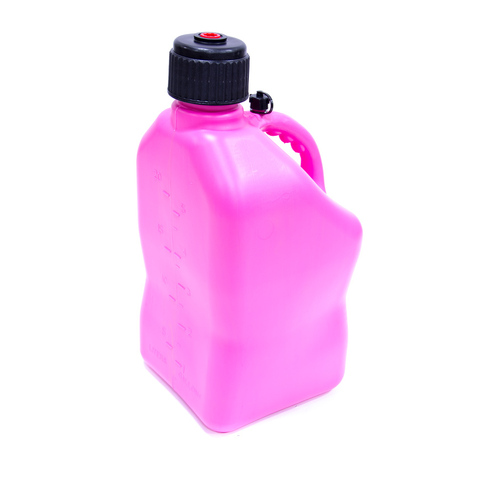 VP Fuels - 3812 | VP Racing Fuels Square 5 Gallon Motorsports Container - Pink