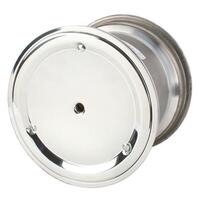 Weld - 860-10753 | Micro Direct Mount Wheel - 10 x 7" - 3" Back Spacing - 6.75" Bolt Circle- W/Cover