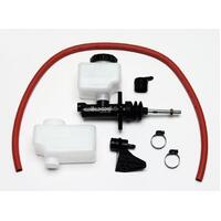 Wilwood - 260-10373 |  Compact Remote Combination Master Cylinder Kit w/ Short Remote Reservoir - 13/16" Bore