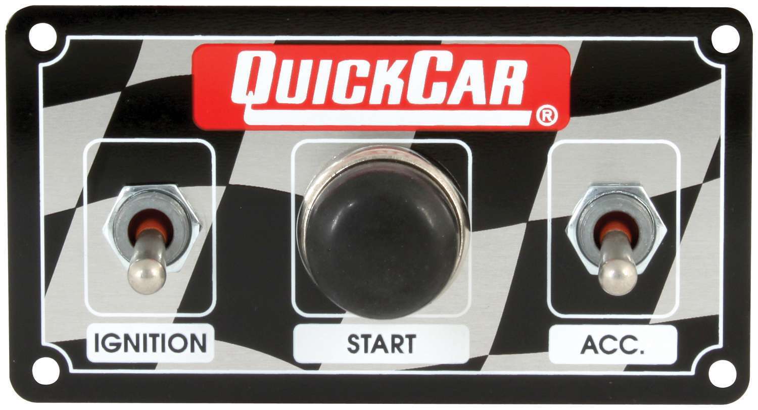 QuickCar 50-020 ICP01 Dirt Car Switch Panel Water Proof Micro Ignition  Switch and Accessory Sw