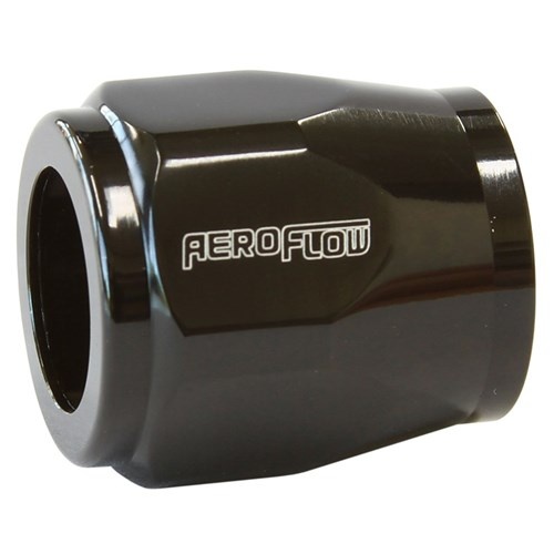 Aeroflow - AF150-30BLK | Hex Hose Finisher 2-1/16" (52mm) I.D Black Finish