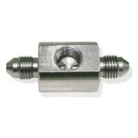 Aeroflow - AF334-03 | Stainless Steel Male FlareUnion with 1/8" Port-3AN with 1/8" NPTPort