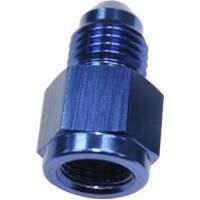 Aeroflow - AF370-03 | Straight Female NPT toMale AN Adapter 1/8" to-3ANBlue Finish