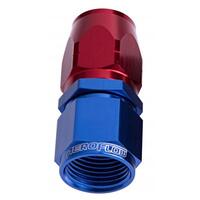 Aeroflow - AF501-04 | 500 / 550 SeriesCutter Style One Piece FullFlow Swivel Straight Hose End-4ANBlue/Red Finish. Suits100 & 450 SeriesHose