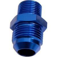 Aeroflow - AF735-08 | Metric to Male FlareAdapter M20 x 1.5mm to -8ANBlue Finish