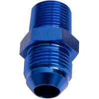 Aeroflow - AF816-03-04 | NPT to Straight Male FlareAdapter 1/4" to -3ANBlue Finish