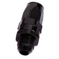 Aeroflow - AF840-06BLK | Male AN Taper SwivelStraight Hose End -6AN to-6ANBlack Finish.Suit 100 & 450 SeriesHose