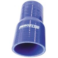 Aeroflow - AF9001-200-150 | Straight SiliconeHose Reducer 2" -1-1/2" (51-38mm) I.DGlossBlue Finish. 5" (127mm)Length