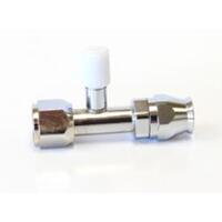 Aeroflow - AFFCE-08B | A/C Straight Fitting-8AN with Charge Port