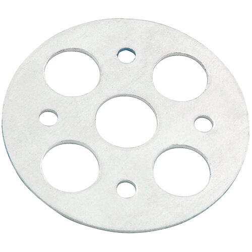 Allstar - 18471 | Lightweight Aluminum Hood Pin Scuff Plate (Only) - 1/2"