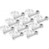 Allstar Performance - ALL18630 |  Countersunk Bolt Kit - #10-32" x 1" w/1" O.D. Washer (10 Pack)