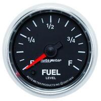 Autometer - 3810 | Auto Meter GS Programmable Fuel Level Gauge - 2-1/16 in.