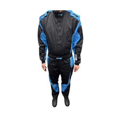 DRW SFI SINGLE LAYER SUIT BLUE / BLACK
