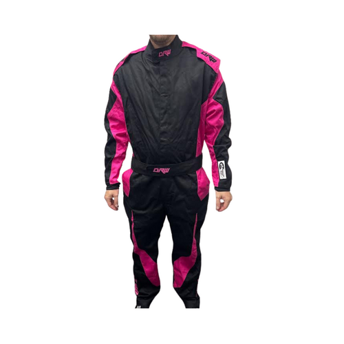 DRW SFI SINGLE LAYER SUIT PINK / BLACK