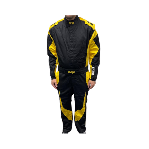 DRW SFI SINGLE LAYER SUIT YELLOW / BLACK