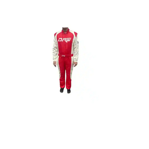 Dominator Race Wear - Red & White 2 Layer SFI 3.2A/5 Race Suit