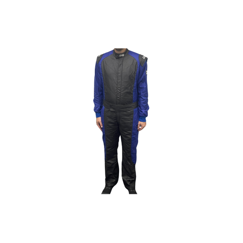 DRW SFI 3.3/5 - 2 Layer Suit Black & Blue