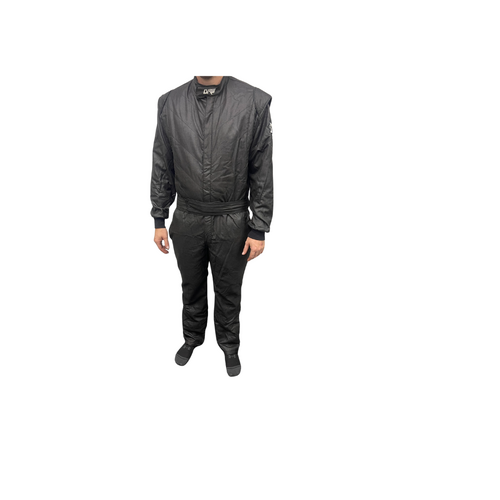 Dominator Race Wear - Black 2 Layer SFI 3.2A/5 Race Suit