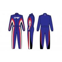 DRW SFI 3.3/5 - 2 Layer Suit Blue, Red, White & Black