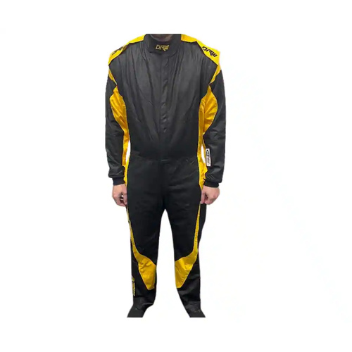 DRW SFI 2 LAYER SUIT YELLOW / BLACK