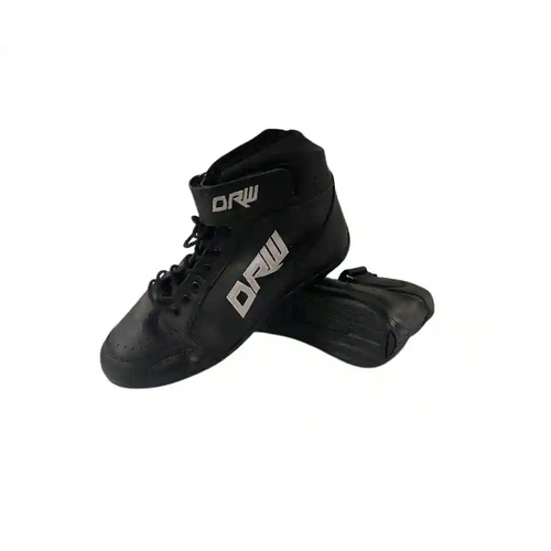 DRW TRACTION RACE SHOES SFI 3.3/5 BLK/SILVER