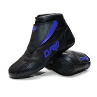 DRW Elite Leather Race Shoes SFI 3.3/5 Black & Blue