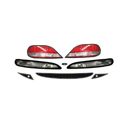 DUG-ELHT- EL HEADLIGHT & TAILLIGHT DECAL SET