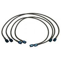 Brown & Miller - ICOKAE-B13 | -2 Soft Brake Lines with -3 Ends - 16" Straight-90